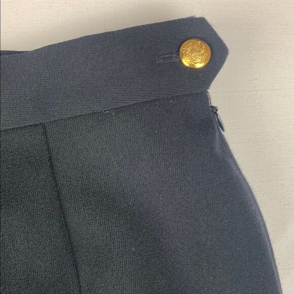Ralph Lauren women's size 6 small purple label black wool pencil skirt straight - Picture 5 of 12